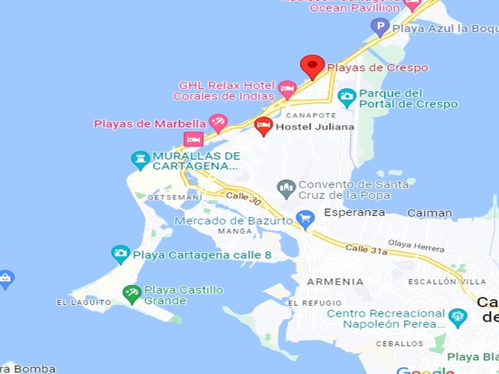 Juliana Casa Turistica Ctg Leilighet Cartagena Eksteriør bilde